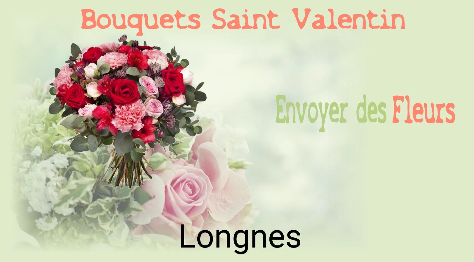Roses de Saint-Valentin livrées à Longnes